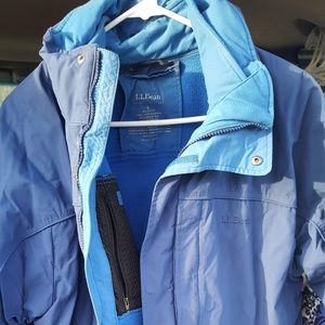 Snow forecasted! Mens LL Bean 3-in-1 Winter coat